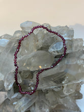 Load image into Gallery viewer, Faceted Garnet Tourmaline Bracelet

