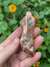 Load image into Gallery viewer, Native Michigan Copper With Malachite &amp; Included Silver
