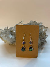Load image into Gallery viewer, Mystic Topaz Earrings .925 Sterling Silver
