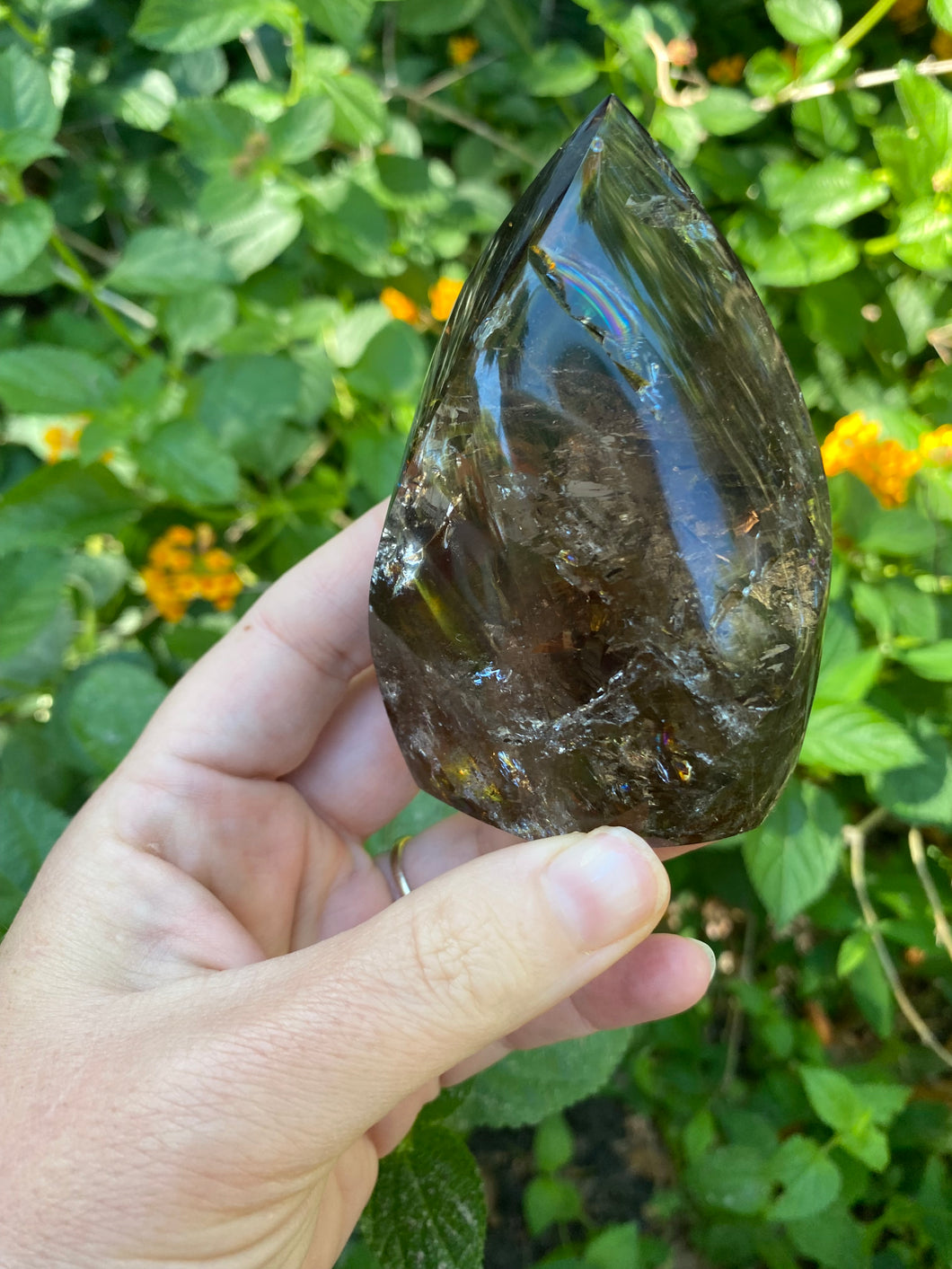 Smoky Quartz Flame