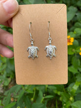 Load image into Gallery viewer, Sterling Silver Turtle Earrings
