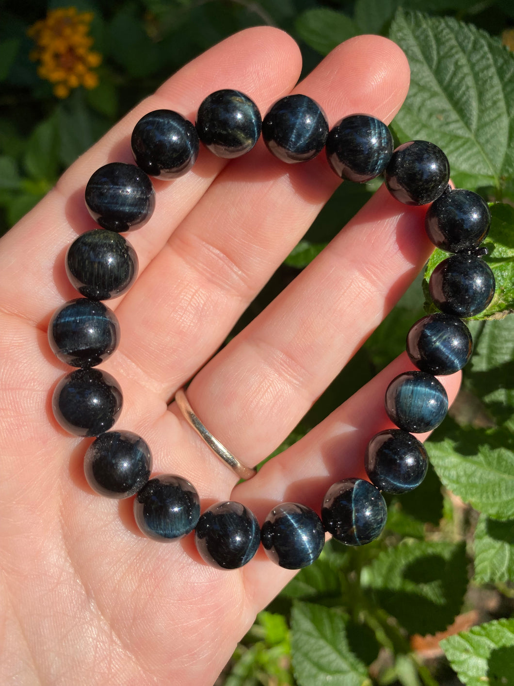 Blue Tiger Eye Bracelet