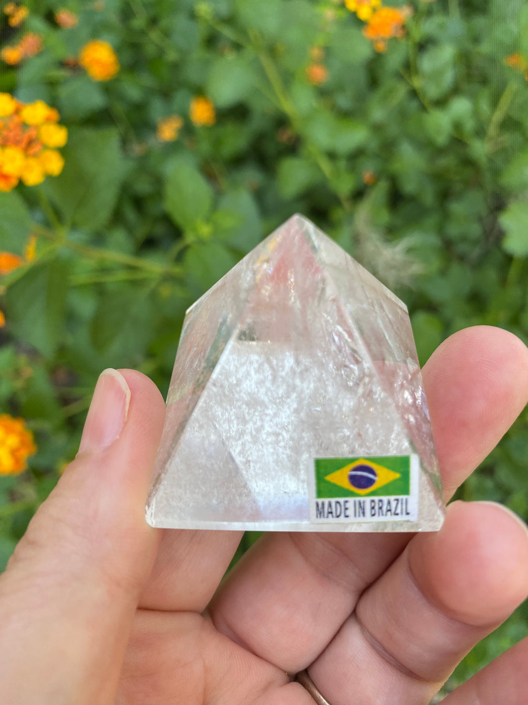 Quartz Crystal Pyramid