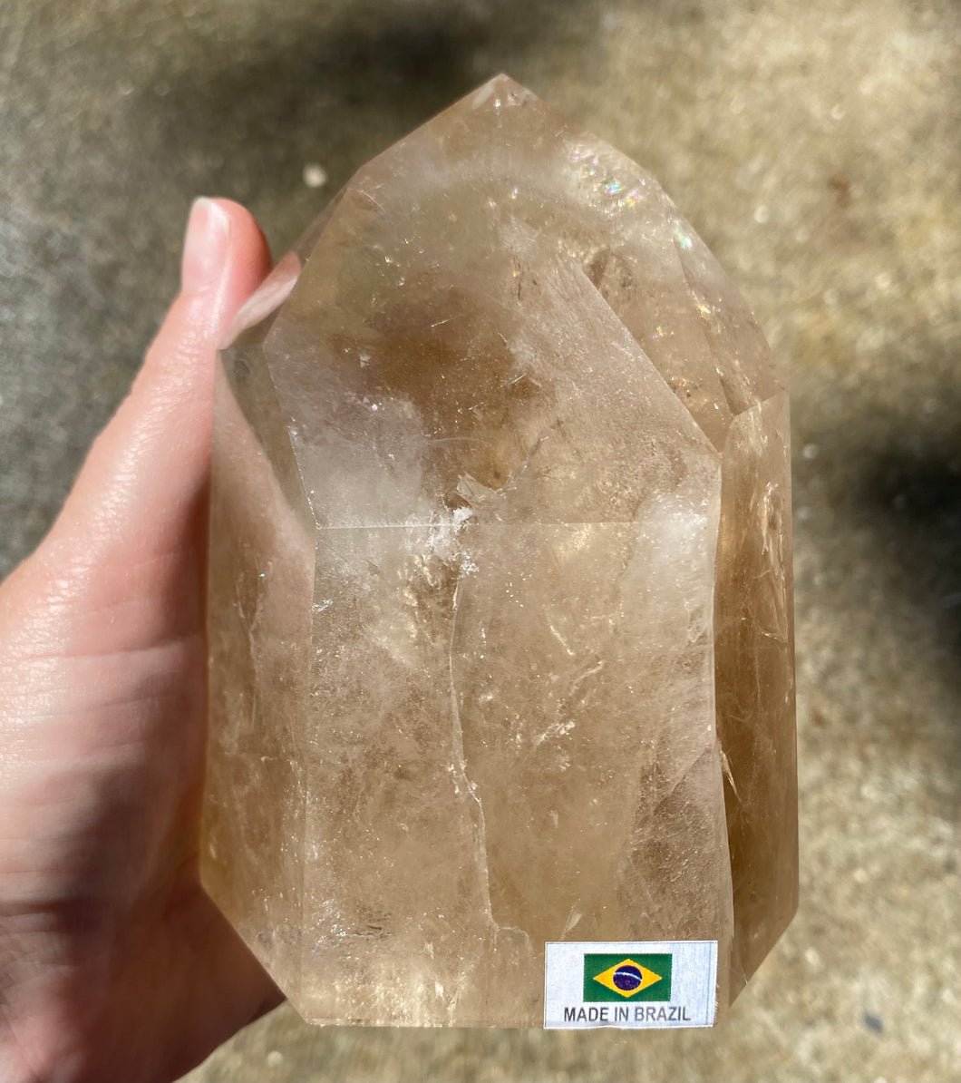 Brazilian Citrine Tower