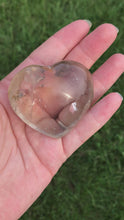 Load and play video in Gallery viewer, Smoky Quartz Heart
