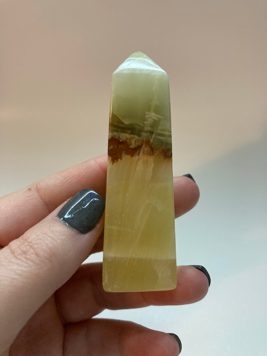 Lemon Calcite Point