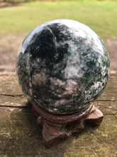 Load image into Gallery viewer, Moss Agate Sphere
