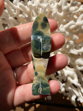 Load image into Gallery viewer, 8th Vein Ocean Jasper Dolphin
