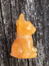 Load image into Gallery viewer, Orange Calcite French Bulldog
