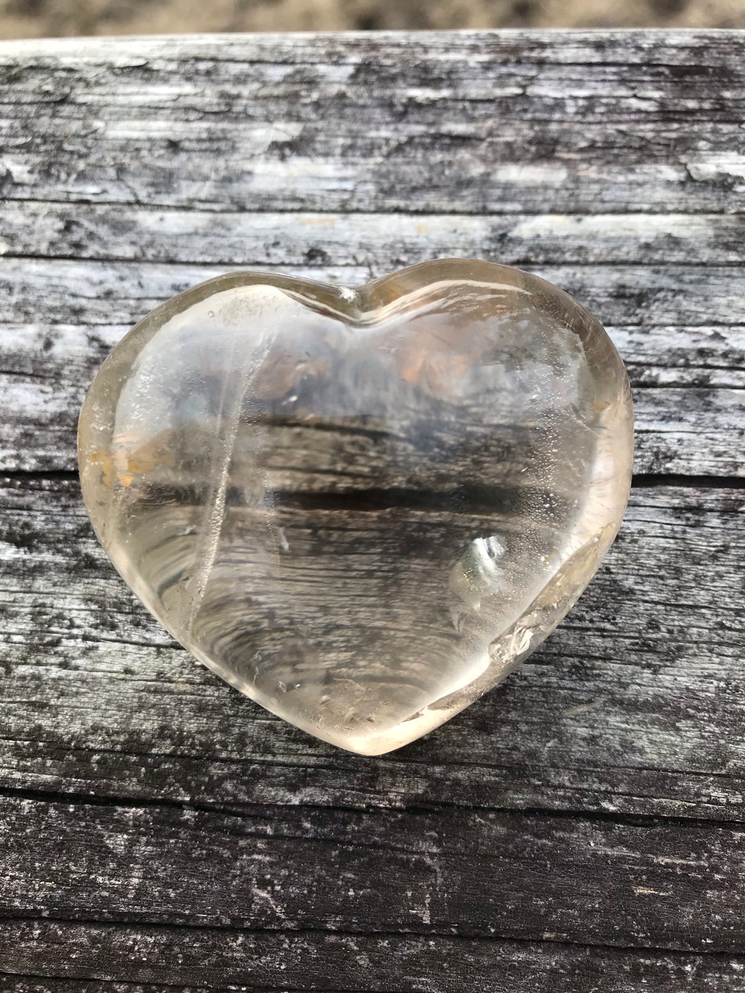 Smoky Quartz Heart