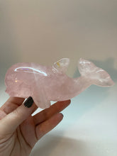 Load image into Gallery viewer, Rose Quartz Whale
