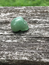 Load image into Gallery viewer, Green Aventurine Mini Skull
