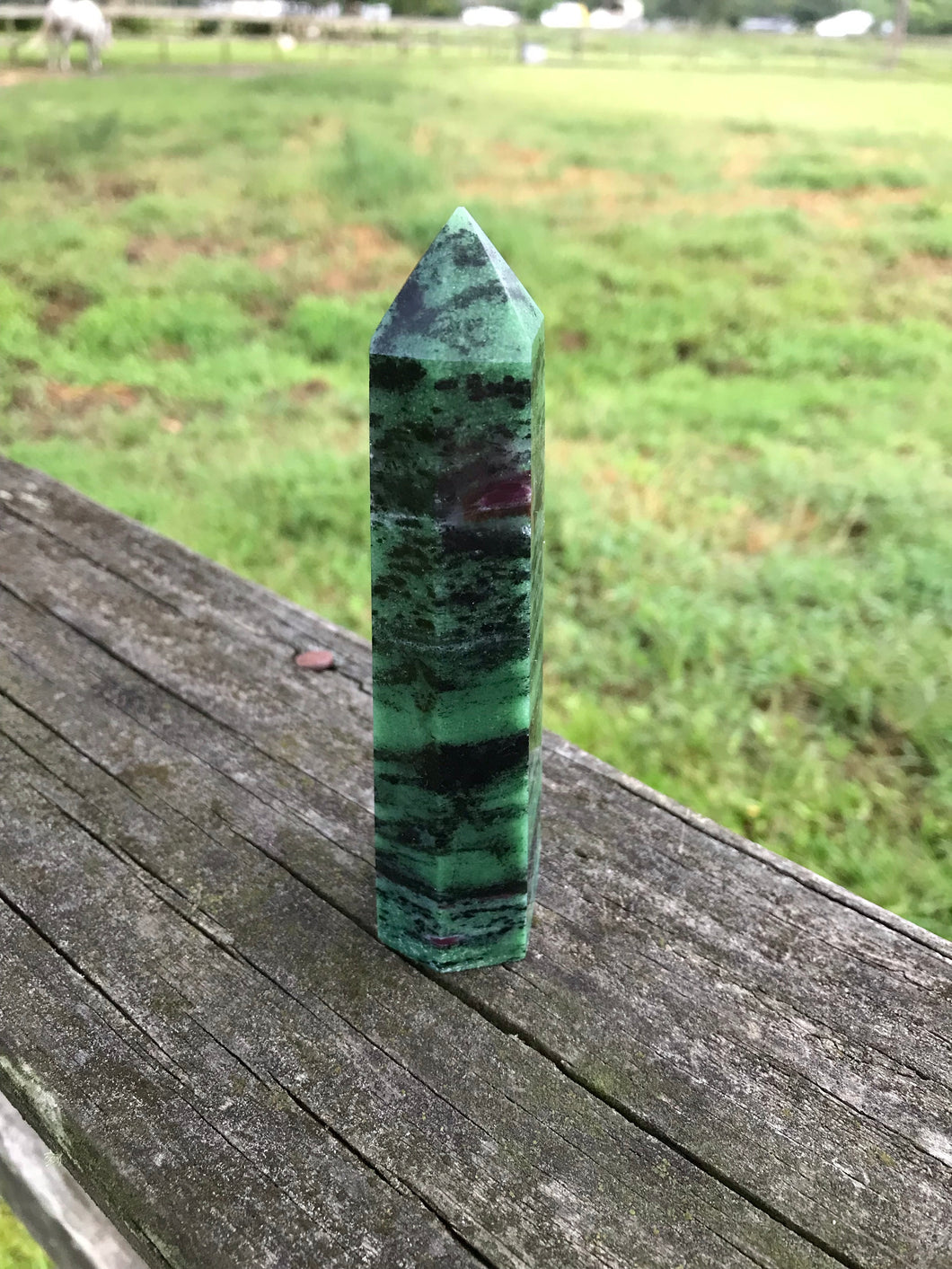 Ruby Zoisite Point