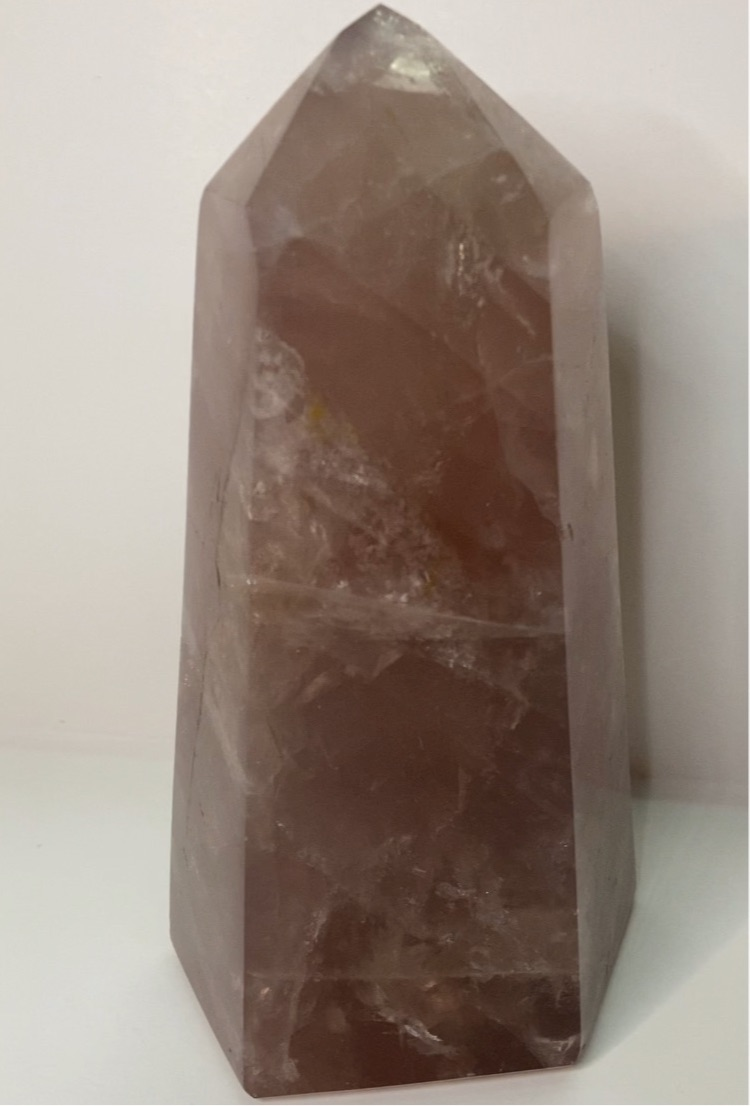 Lavender Rose Quartz Tower