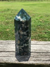 Load image into Gallery viewer, Moss Agate Tower
