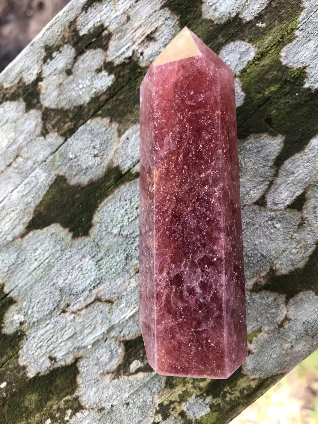 Strawberry Quartz Point