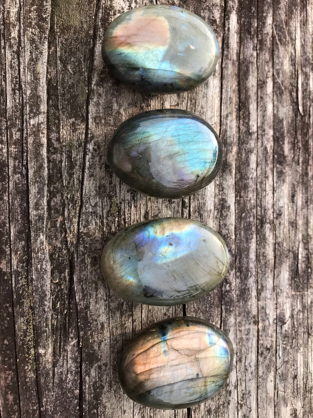 Labradorite Palm Stones