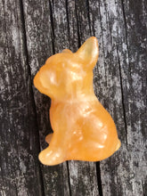 Load image into Gallery viewer, Orange Calcite French Bulldog
