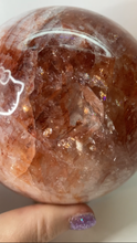 Load image into Gallery viewer, Hematoid Quartz Sphere
