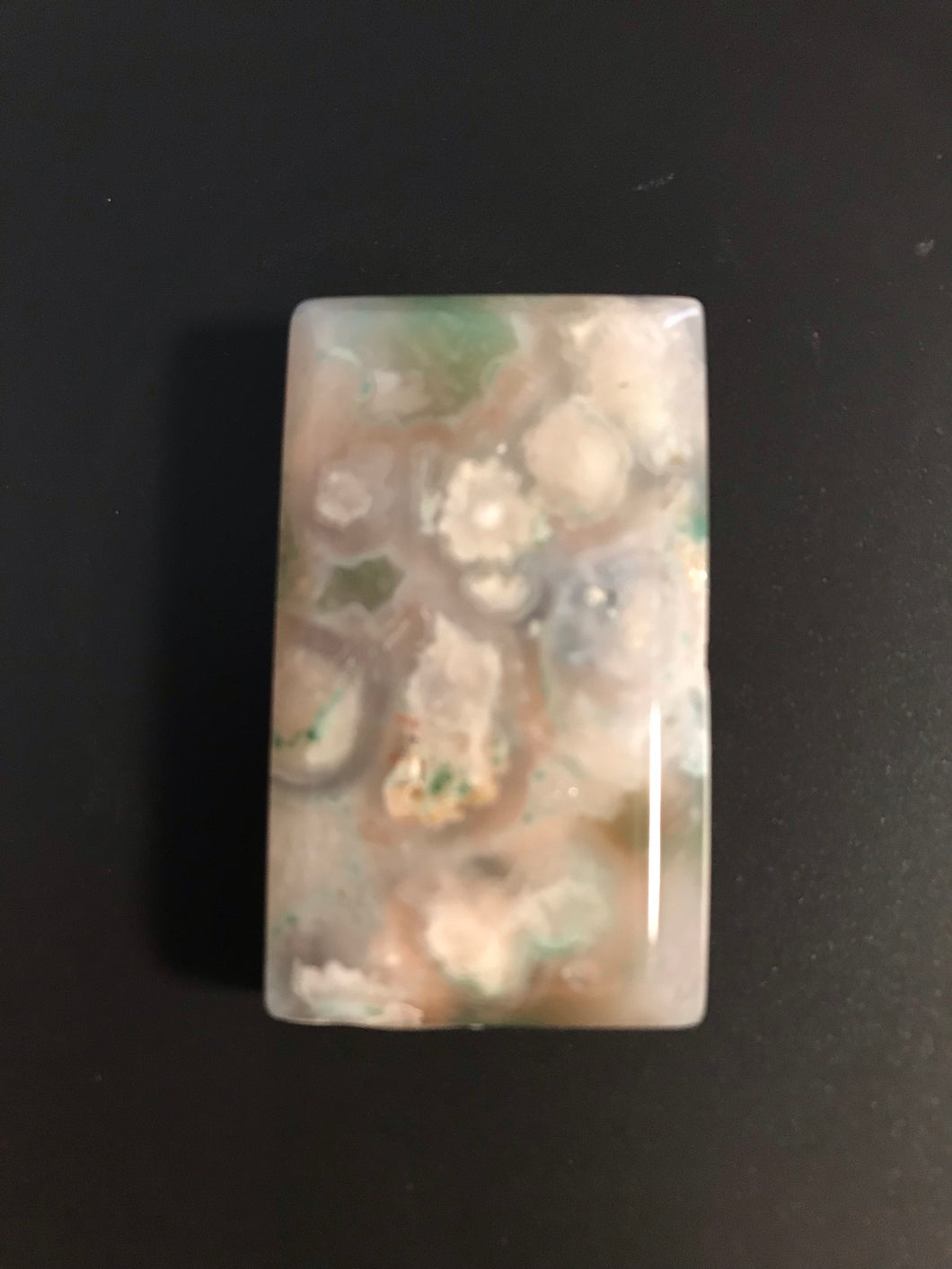 Flower Agate Cabochon