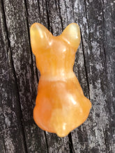 Load image into Gallery viewer, Orange Calcite French Bulldog
