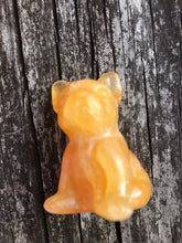 Load image into Gallery viewer, Orange Calcite French Bulldog
