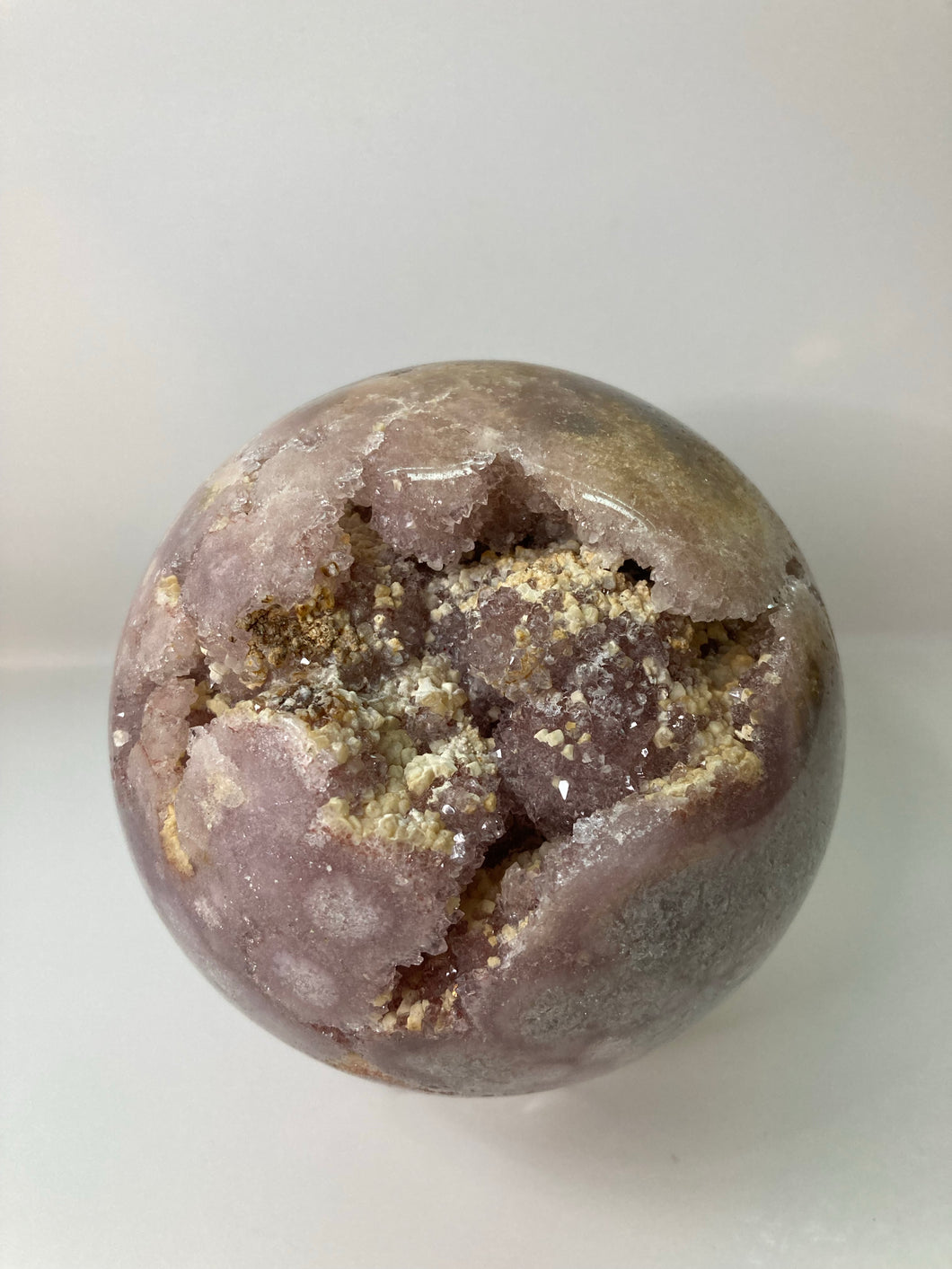 Pink Amethyst Sphere