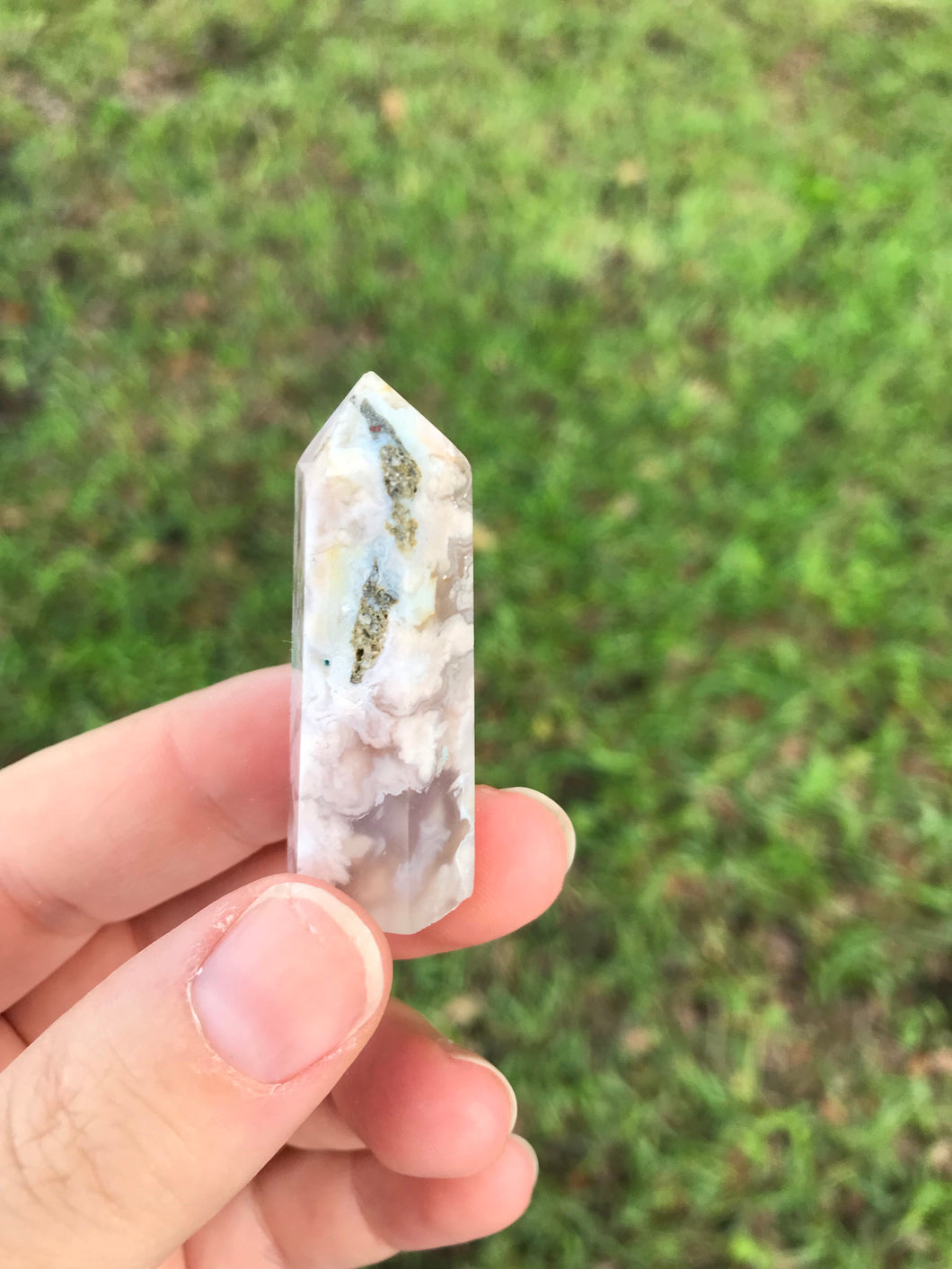 Flower Agate Mini Point